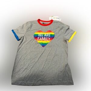 Target LGBTQ+ Pride We Are Family T-shirt NWT